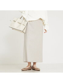 【SALE／13%OFF】【セットアップ対応】ウォームジャージータイトスカート abahouse mavie アバハウス マヴィ スカート ロング・マキシスカート ベージュ ブラック ホワイト グレー【RBA_E】【送料無料】[Rakuten Fashion]