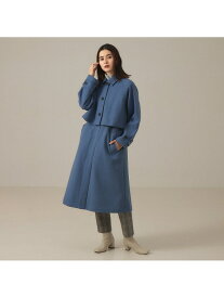 【SALE／76%OFF】【マルチWAY】ジャージーメルトンステンカラーコート abahouse mavie アバハウス マヴィ ジャケット・アウター ステンカラーコート ブラウン ベージュ ブルー【RBA_E】【送料無料】[Rakuten Fashion]