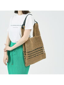 ●SOEUR/ペーパーマルシェ2WAYトートBAG LOWELL Things ロウェル シングス バッグ トートバッグ カーキ ベージュ【送料無料】[Rakuten Fashion]