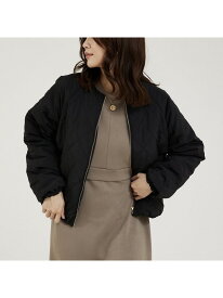 【SALE／14%OFF】キルトリバーシブルブルゾン abahouse mavie アバハウス マヴィ ジャケット・アウター ブルゾン・ジャンパー カーキグリーン ブラック ネイビー ホワイト【RBA_E】【送料無料】[Rakuten Fashion]