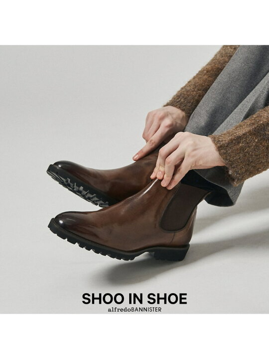 楽天市場】【軽量】スタンダードサイドゴアブーツ alfredoBANNISTER  