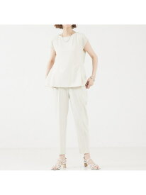 【エニデイカセット】フレンチスリーブセットアップ abahouse mavie アバハウス マヴィ スーツ・フォーマル セットアップスーツ ネイビー ブルー ホワイト ブラック【送料無料】[Rakuten Fashion]