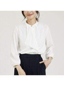 ジョーゼットフリルブラウス abahouse mavie アバハウス マヴィ トップス シャツ・ブラウス ホワイト【送料無料】[Rakuten Fashion]