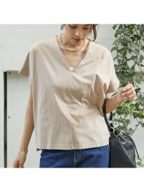 【SALE／10%OFF】シルケットダブルVネックフレンチプルオーバー abahouse mavie アバハウス マヴィ トップス カットソー・Tシャツ ブラウン グレー ブラック ホワイト【RBA_E】【送料無料】[Rakuten Fashion]