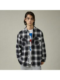 【Dickies / ディッキーズ】オーバーサイズ ネルオンブレチェック ワーク ABAHOUSE LASTWORD アバハウス トップス シャツ・ブラウス ブラック ブラウン グレー【送料無料】[Rakuten Fashion]