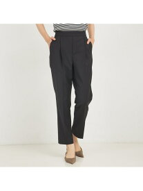 【SALE／40%OFF】ウールトロセンタープレスパンツ qualite カリテ パンツ その他のパンツ グリーン ブラック【RBA_E】【送料無料】[Rakuten Fashion]