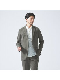 【セットアップ対応/FLEX JACKET】ポンチ シャンブレー ジャケット ABAHOUSE LASTWORD アバハウス ジャケット・アウター テーラードジャケット・ブレザー ネイビー ブラウン【送料無料】[Rakuten Fashion]