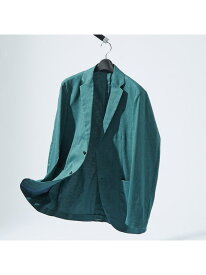 【セットアップ対応】ソロストレッチリネン ライトジャケット / サマージャケット ABAHOUSE LASTWORD アバハウス ジャケット・アウター テーラードジャケット・ブレザー ネイビー グリーン ベージュ ブラウン【送料無料】[Rakuten Fashion]