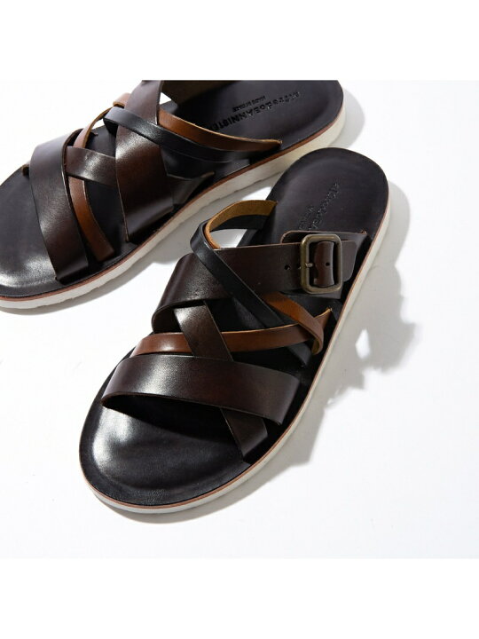 楽天市場】【SALE／20%OFF】【定番】マルチクロスレザーサンダル 