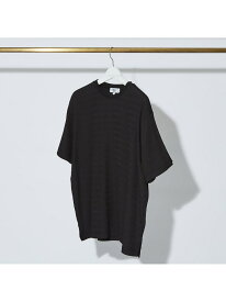 【SALE／33%OFF】【AH ABAHOUSE】楊柳クルーネック半袖Tシャツ ABAHOUSE LASTWORD アバハウス トップス カットソー・Tシャツ グレー ブラック【RBA_E】[Rakuten Fashion]