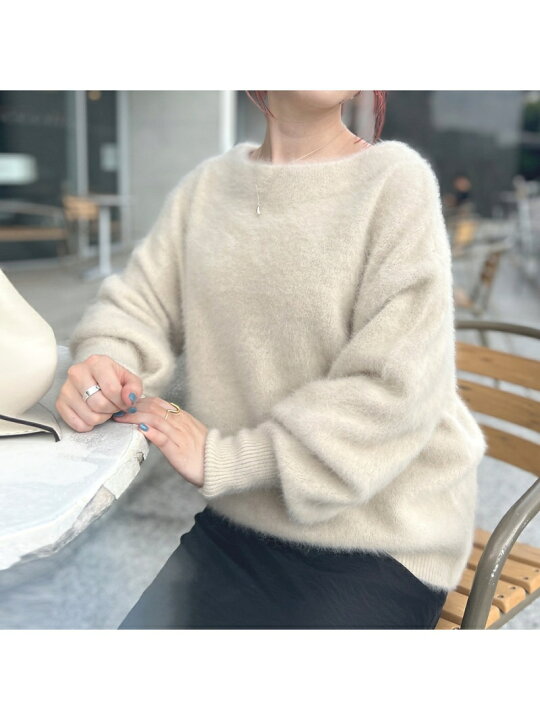 楽天市場】【SALE／20%OFF】フォックス&ラクーンパフスリーブ ニット  