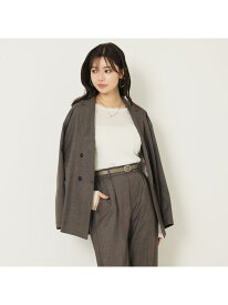 【セットアップ対応】グレンチェックジャケット abahouse mavie アバハウス マヴィ ジャケット・アウター テーラードジャケット・ブレザー ネイビー ブラウン グレー【送料無料】[Rakuten Fashion]