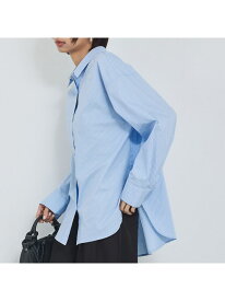 【定番】スタンダードシャツ/春服/羽織り/レイヤード/着回し abahouse mavie アバハウス マヴィ トップス シャツ・ブラウス ブルー【送料無料】[Rakuten Fashion]