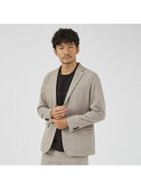 【SALE／54%OFF】【秋冬生地/セットアップ対応】ヘリンボーン柄 ニット ジャケット ABAHOUSE LASTWORD アバハウス ジャケット・アウター テーラードジャケット・ブレザー グレー ネイビー【RBA_E】【送料無料】[Rakuten Fashion]