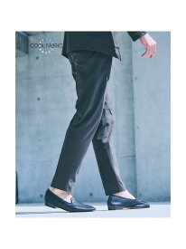 【SALE／16%OFF】【セットアップ対応/接触冷感】ハイブリット リラックス スラックス ABAHOUSE LASTWORD アバハウス パンツ スラックス・ドレスパンツ ブラック グレー ブラウン ネイビー【RBA_E】【送料無料】[Rakuten Fashion]