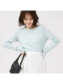 【SALE／10%OFF】スパークナイロンクルーネックプルオーバー abahouse mavie アバハウス マヴィ トップス カットソー・Tシャツ ブラック ホワイト ブルー【RBA_E】[Rakuten Fashion]