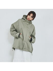 【ライトアウター】フーデッドブルゾン/春服/マウンテンパーカー/通勤/羽織り abahouse mavie アバハウス マヴィ ジャケット・アウター ブルゾン・ジャンパー ブラック カーキグリーン ベージュ【送料無料】[Rakuten Fashion]