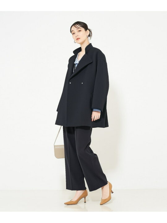 楽天市場】【SALE／40%OFF】ヘリンボンジャガードコート qualite 