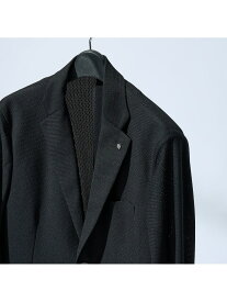 【セットアップ対応/FLEX JACKET】トリコット メッシュジャケット / ABAHOUSE LASTWORD アバハウス ジャケット・アウター テーラードジャケット・ブレザー ネイビー ブラック グレー【送料無料】[Rakuten Fashion]
