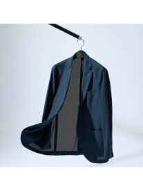 【セットアップ対応/FLEX JACKET】トリコット メッシュジャケット / ABAHOUSE LASTWORD アバハウス ジャケット・アウター テーラードジャケット・ブレザー ネイビー ブラック グレー【送料無料】[Rakuten Fashion]