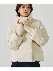 【WEB Domani掲載】袖リブシームレススタンドダウン/ロングセラー/定番/ abahouse mavie アバハウス マヴィ ジャケット・アウター ダウンジャケット・ダウンベスト ベージュ ブラック ホワイト グレー【送料無料】[Rakuten Fashion]