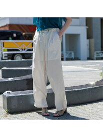 【SALE／50%OFF】【セットアップ着用可】ワッシャーバックドロストパンツ NOMINE ノミネ パンツ その他のパンツ パープル グレー ホワイト ブラック【RBA_E】【送料無料】[Rakuten Fashion]