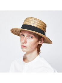 【RUBEN/ルーベン】NATURAL BOWTER HAT/カンカン帽 ABAHOUSE LASTWORD アバハウス 帽子 ハット ベージュ【送料無料】[Rakuten Fashion]