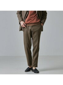【SALE／30%OFF】【セットアップ対応】カシミヤ ブレンド スラックス ABAHOUSE LASTWORD アバハウス パンツ スラックス・ドレスパンツ グレー ブラウン【RBA_E】【送料無料】[Rakuten Fashion]