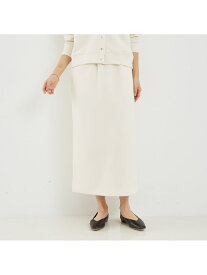 【セットアップ対応】シルキーダンボールタイトスカート abahouse mavie アバハウス マヴィ スカート ロング・マキシスカート ホワイト グレー イエロー ブラック【送料無料】[Rakuten Fashion]
