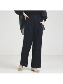 【SALE／50%OFF】【セットアップ対応】ランダムヘリンボーンリネンパンツ qualite カリテ パンツ その他のパンツ グレー ブラック【RBA_E】【送料無料】[Rakuten Fashion]