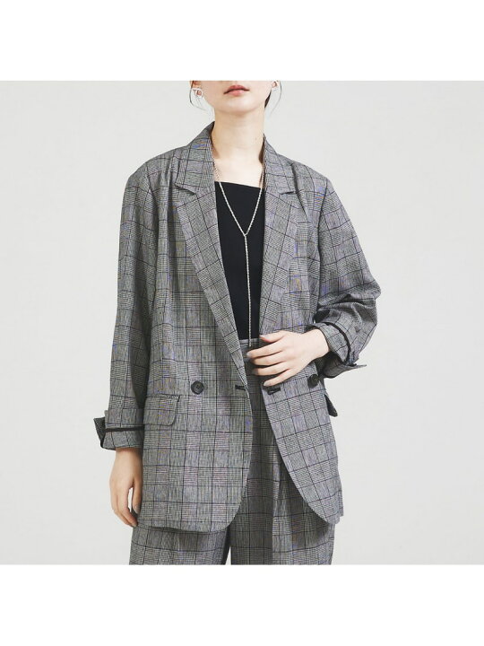 楽天市場】【SALE／30%OFF】【セットアップ対応】リネングレンチェック  