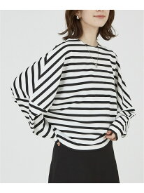 【SALE／26%OFF】ライトダンボールドルマンプルオーバー abahouse mavie アバハウス マヴィ トップス スウェット・トレーナー ネイビー ホワイト グレー パープル グリーン ベージュ【RBA_E】【送料無料】[Rakuten Fashion]