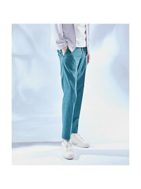 【セットアップ対応】ソロストレッチ リネン テーパード パンツ / スラックス ABAHOUSE LASTWORD アバハウス パンツ スラックス・ドレスパンツ ブラウン グリーン グレー ネイビー ベージュ パープル【送料無料】[Rakuten Fashion]