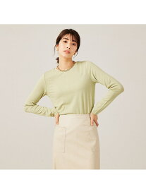 【SALE／50%OFF】スパークナイロンクルーネックプルオーバー abahouse mavie アバハウス マヴィ トップス カットソー・Tシャツ グリーン ホワイト ブラック【RBA_E】[Rakuten Fashion]