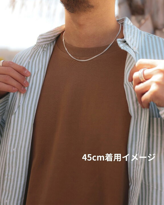 全国どこでも送料無料 3mm 喜平 太め チェーンネックレス シルバー 60cm 70cm メンズ ozolgunticaret.com