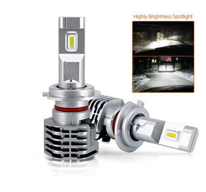 H4 led�o���u LED�w�b�h���C�g Hi/Lo�ؑ� ��/�o�C�N�p 12000lm DC12V/24V���p 6500K ��̌^ �Ԍ��Ή� ���邢