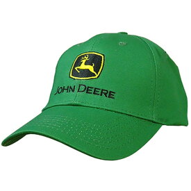 John Deere 刺繍ロゴ野球帽 - ワンサイズ - メンズ - John Deere グリーン Free Size