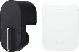 Qrio Lock・Qrio Hubセット スマホでカギを開閉 外出先からカギを操作できる スマートロック スマートフォン 電子キー 対応 キュリオロック キュリオハブ