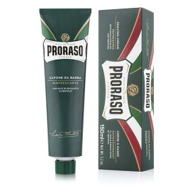 PRORASO (ポロラーソ) PRORASO(ポロラーソ) シェービングクリーム リフレッシュ 髭剃り メンズ シェービングフォーム メントール ユーカリ イタリア製 150ml 150ミリリットル (x 1)