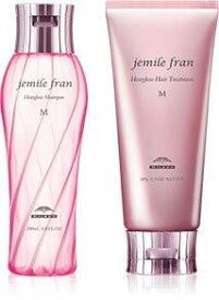 ミルボン ジェミールフラン ヒートグロス M シャンプー200ml トリートメント180g セット【jemile fran】