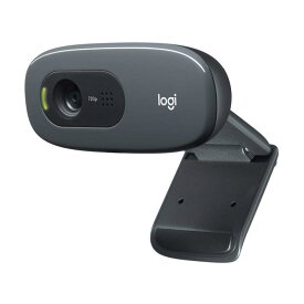 ロジクール Webカメラ C270n HD 720P ストリーミング 小型 シンプル設計 Windows Mac Chrome 対応 ブラック ウェブカメラ ウェブカム PC Mac ノートパソコン Zoom Skype 2年間無償
