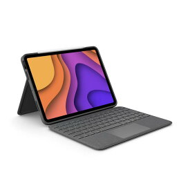 Logicool(ロジクール) Logicool iPad Air 2022 第5世代 2020 第4世代 対応 トラックパッド付き キーボードケース Smart Connector 接続 Folio Touch iK1094BKAr 日本語配列 薄型 バックライト付き スマートコネクタ