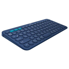 ロジクール ワイヤレスキーボード 無線 キーボード 薄型 小型 K380BL Bluetooth ワイヤレス Windows Mac iOS Android Chrome K380