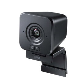 サンワサプライ WEBカメラ ワイヤレス 広角タイプ USB Aコネクタ CMS-V69BK
