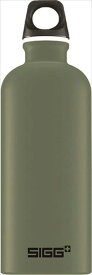 シグ(SIGG) アウトドア 水筒 軽量 スイス製アルミボトル トラベラータッチ 0.6L リーフグリーン 60176