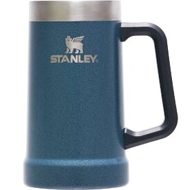 STANLEY(スタンレー) 真空ジョッキ 0.7L ハンマートーンレイクブルー ビアジョッキ ビールジョッキ 真空断熱 ステンレス 炭酸 保冷 アウトドア 食洗機対応 (日本正規品)