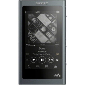 ソニー ウォークマン Aシリーズ 16GB NW-A55HN : MP3プレーヤー Bluetooth microSD対応 ハイレゾ対応 最大45時間連続再生 2018年モデル グレイッシュブラック NW-A55HN B