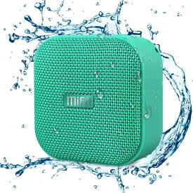 MIFA A1 Bluetoothスピーカー ワイヤレススピーカー スピーカー (IP56防水 お風呂 小型 大音量)12時間連続再生 TWS機能 TFカード AUX対応 マイク内蔵 プレゼントやギフトに最適 コンパクト ボータプ