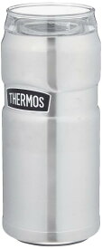 サーモス アウトドアシリーズ 保冷缶ホルダー 500ml缶用 2wayタイプ ステンレス ROD-005 S