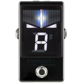 KORG(コルグ) ギター/ベース用 ペダルチューナー Pitchblack X ±0.1セントの高精度 ULTRA BUFFER トゥルーバイパス DCアウト搭載 ストロボチューニング PITCHBLACK PB-X